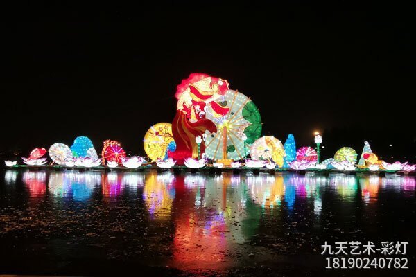 郑州绿博园灯会