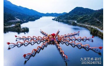2020重庆铜梁玄天湖龙灯节