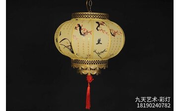 中式传统球形灯笼